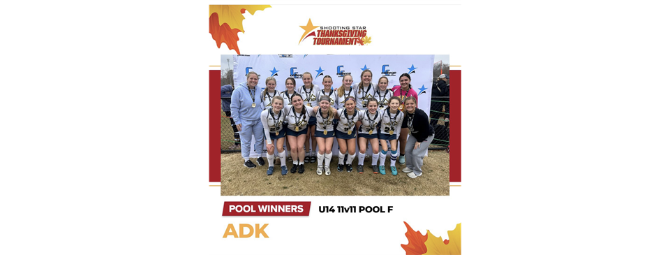 ADK U14 brings home the gold!